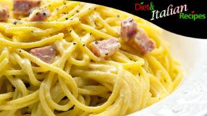 carbonara spaghetti original italian recipe